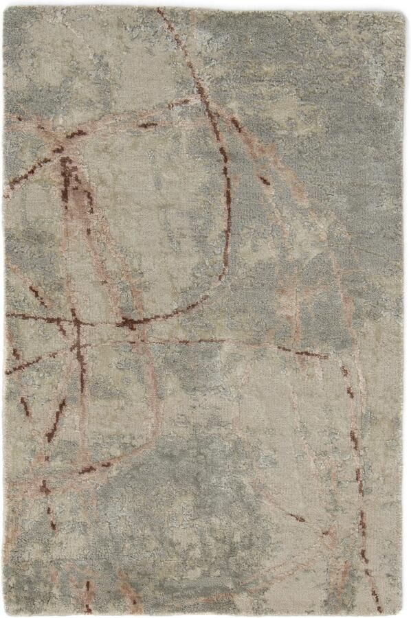 MOMO Rugs Vloerkleed Boulder Antique White Pink Tint