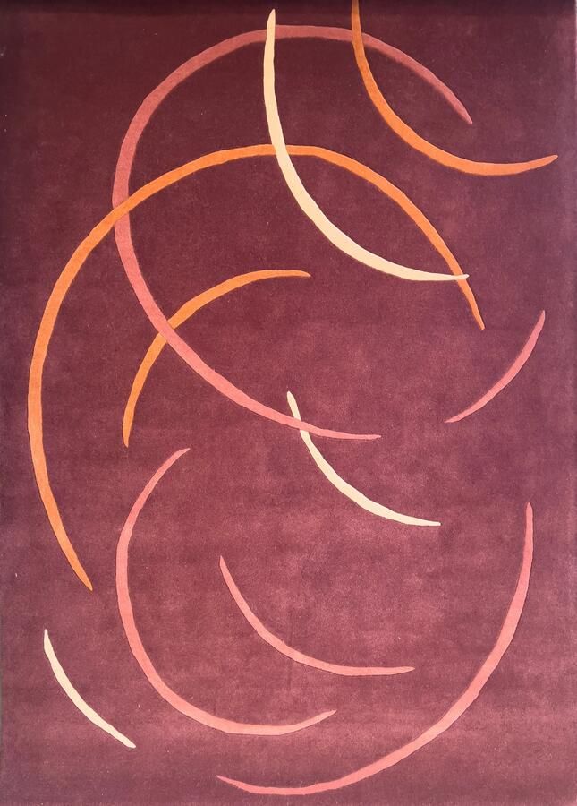 MOMO Rugs Vloerkleed Claire Gaudion Whirlpool Berry (outlet) 170x240 cm