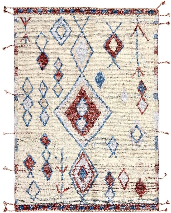 MOMO Rugs Vloerkleed Tribe Ivory Red