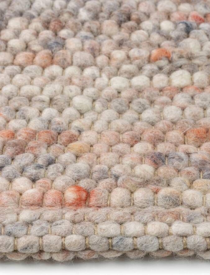 MOMO Rugs Carlotta 16 Vloerkleed 200x250 Rechthoek Laagpolig Structuur Tapijt Landelijk Grijs Roze - Foto 3