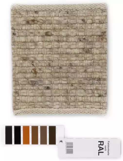 MOMO Rugs Natural Weaves Wool Structures 13 170x230 cm Vloerkleed - Foto 1