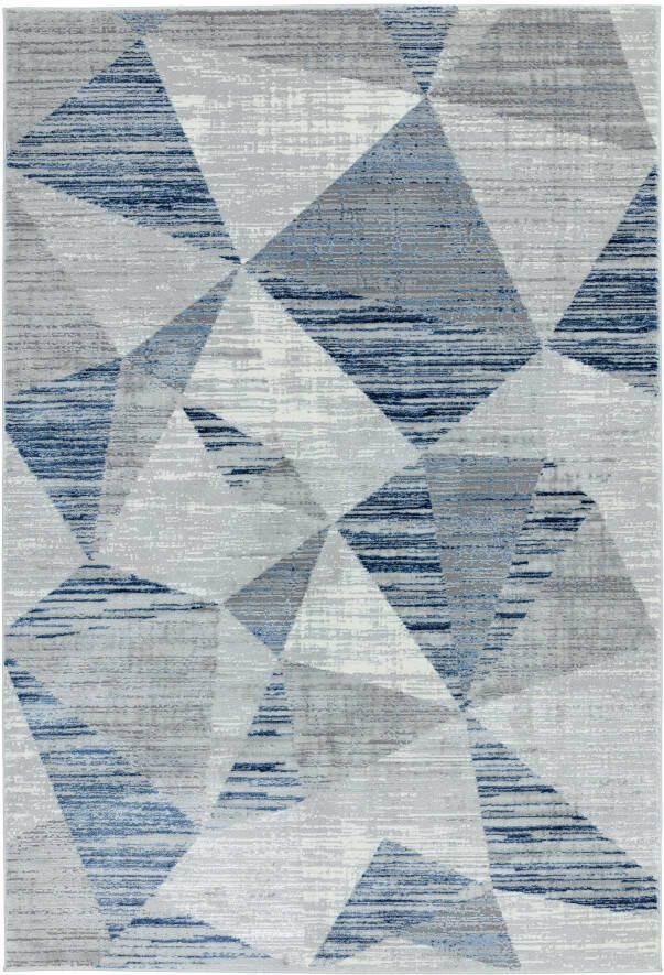 Easy Living Vloerkleed Orion OR14 Blocks Blue - Foto 2