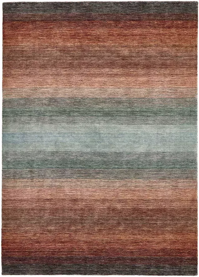 MOMO Rugs Panorama Dark Brown Vloerkleed 170x240 Rechthoek Laagpolig Tapijt Modern Meerkleurig