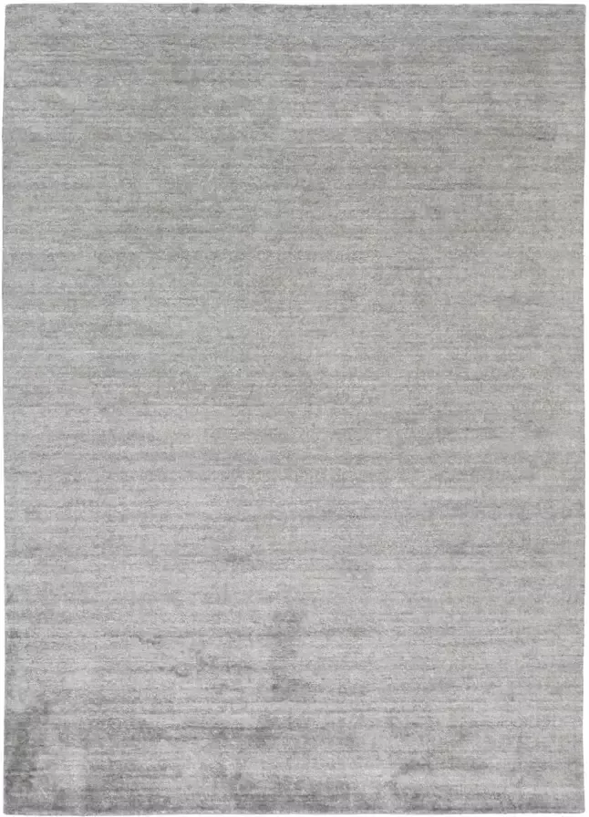 MOMO Rugs Plain Dust Steel Vloerkleed 250x350 Rechthoek Laagpolig Tapijt Modern Grijs