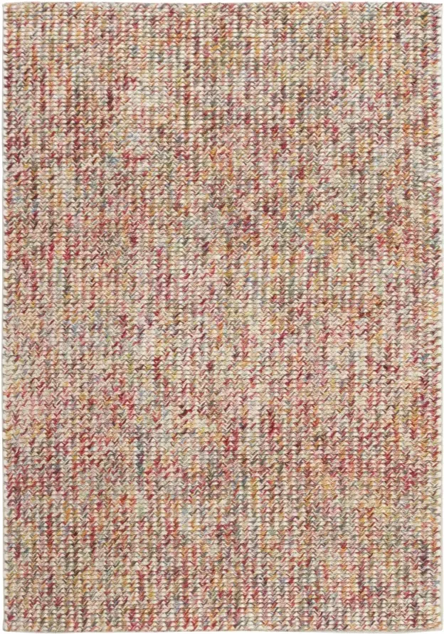 MOMO Rugs Rainbow Multicolour Vloerkleed 170x240 Rechthoek Laagpolig Structuur Tapijt Modern Meerkleurig