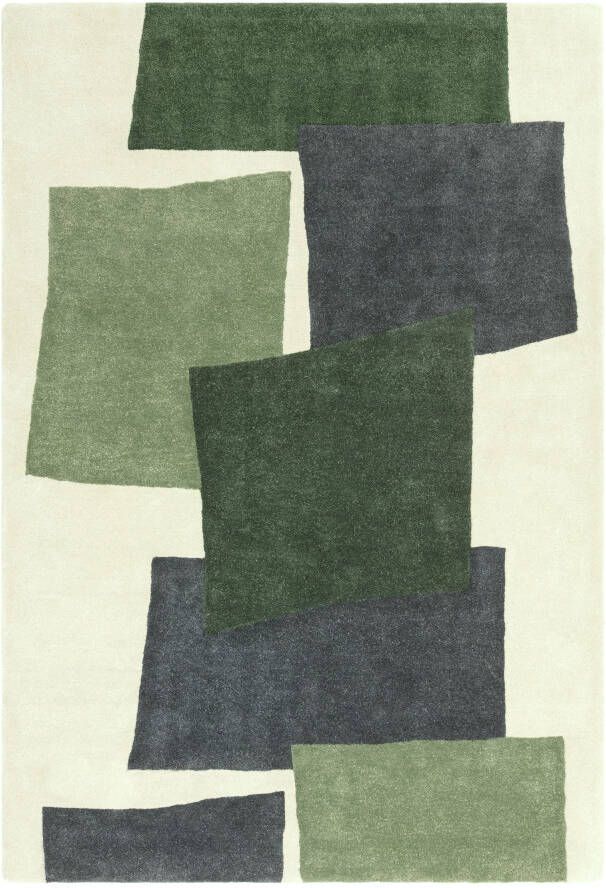 MOMO Rugs Vloerkleed Romy 12 Papercut Green