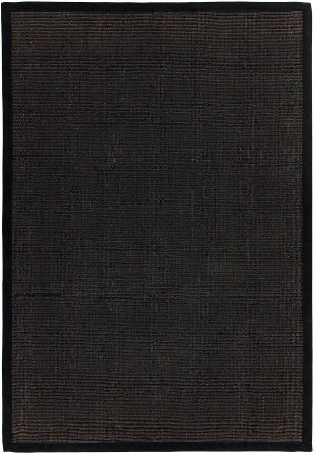 MOMO Rugs Sisal Black Black Vloerkleed