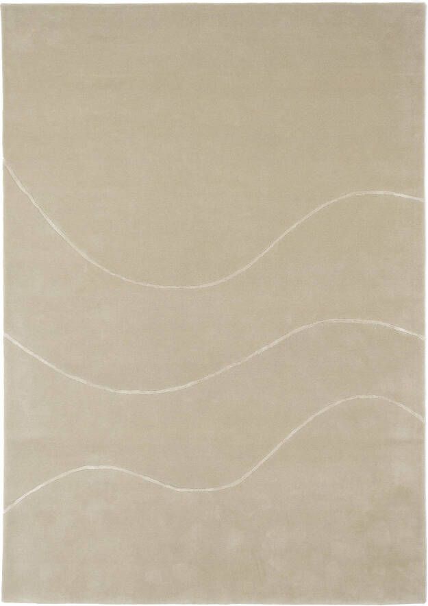 MOMO Rugs Studio Vloerkleed Abstract en verfijnd Flow of Nature Beige 170x240 cm