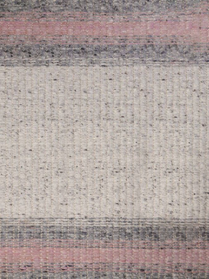 MOMO Rugs Varenna Pink Vloerkleed 170x240 Rechthoek Laagpolig Structuur Tapijt Industrieel Grijs Roze Wit - Foto 1