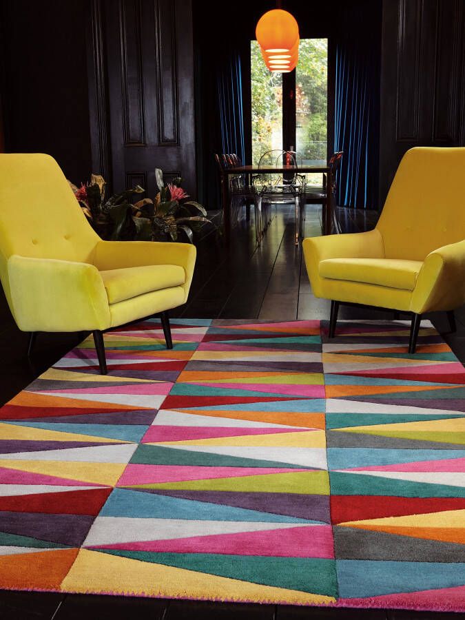 Easy Living Vloerkleed Funk Triangles