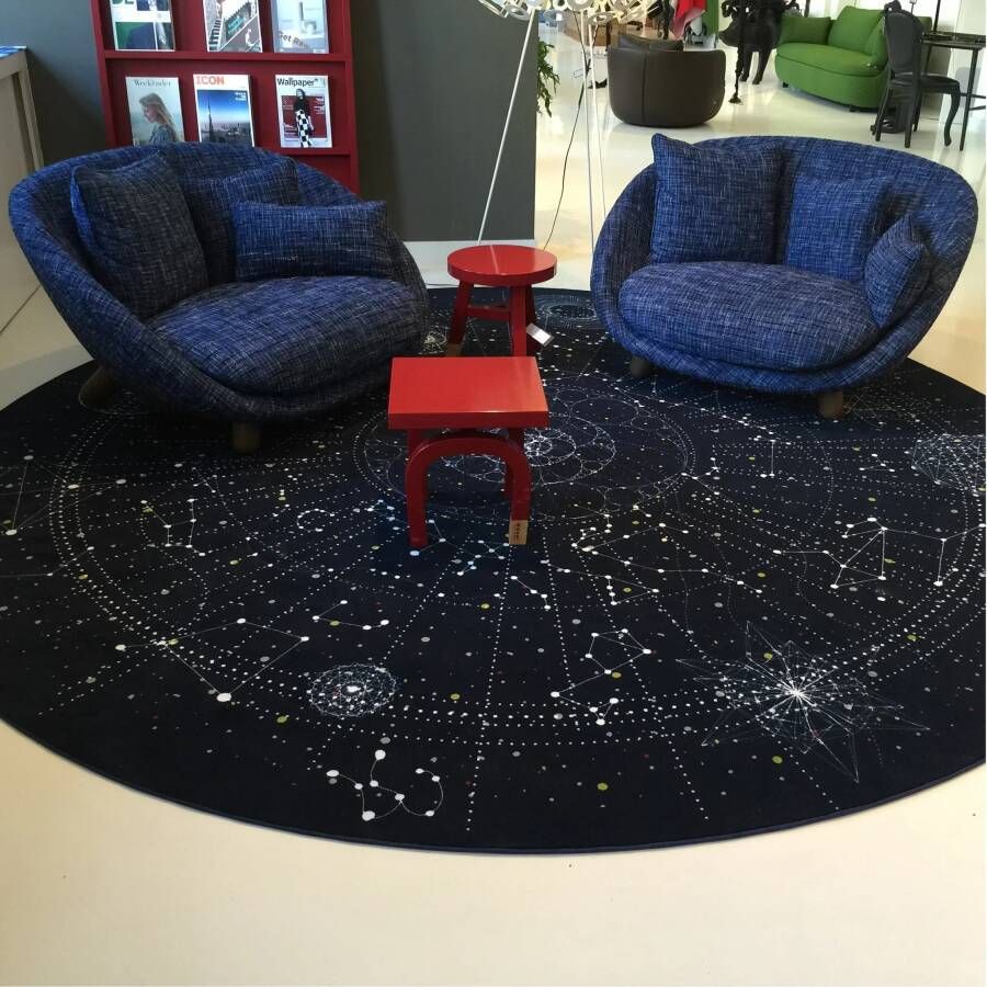 Moooi Carpets Rond Vloerkleed Celestial Low Pile