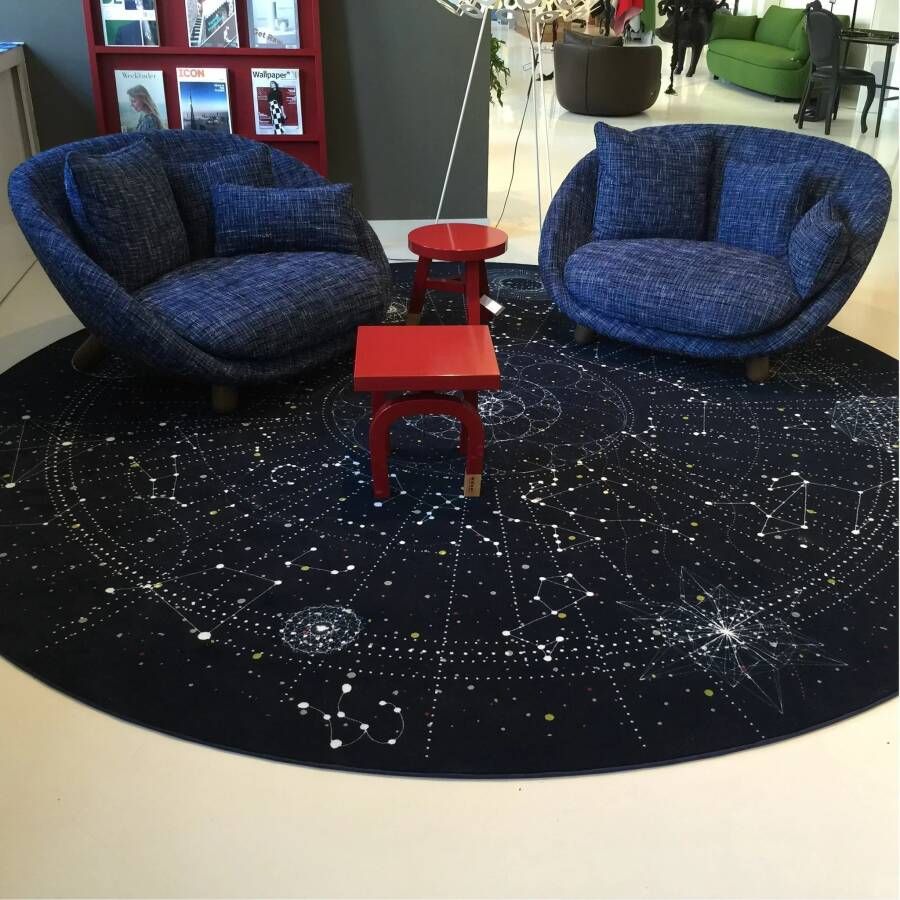 Moooi Carpets Rond Vloerkleed Celestial Soft Yarn