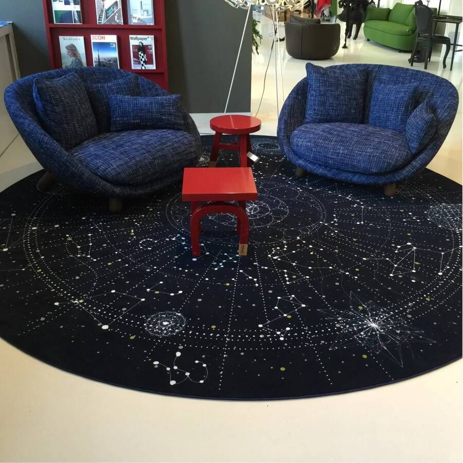Moooi Carpets Rond Vloerkleed Celestial Wool (voorraad)