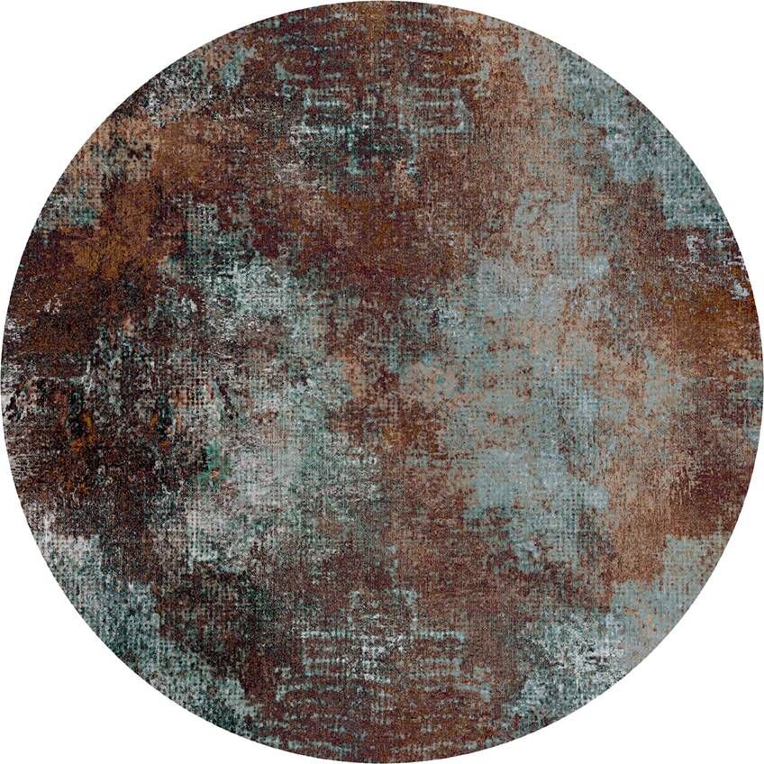 Moooi Carpets Rond Vloerkleed Erosion Round Rust Low Pile 350 cm rond - Foto 1