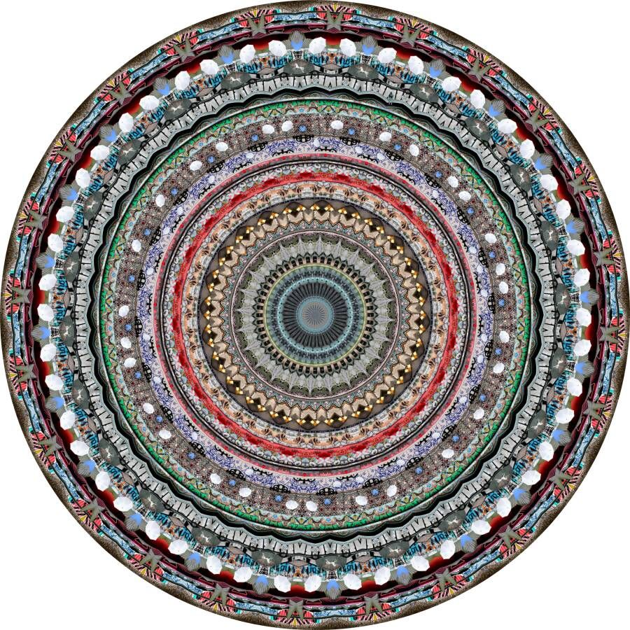 Moooi Carpets Rond Vloerkleed Paris Montmartre Wol