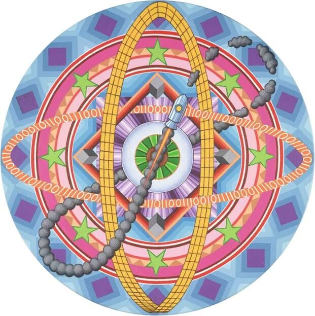 Moooi Carpets Solipmission 250 rond Vloerkleed