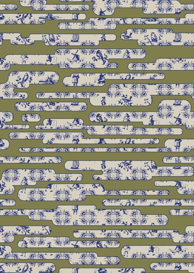 Moooi Carpets Vloerkleed Dutch Sky Gold Wool