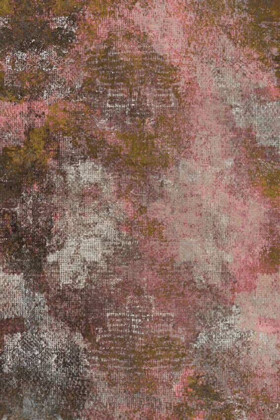 Moooi Carpets Vloerkleed Erosion Rectangle Rosegold Wool 200x300 cm