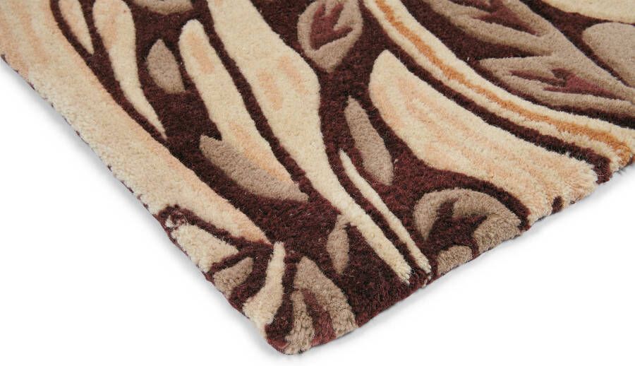 Morris & Co Pimpernel aubergine 28805 Vloerkleed 140x200 Rechthoek Laagpolig Tapijt Klassiek Meerkleurig - Foto 2