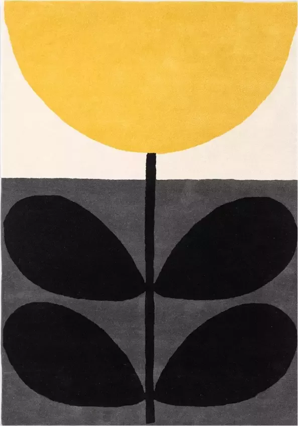 Orla Kiely Flower Stem Granite 059806 Vloerkleed 200x280 Rechthoek Laagpolig Tapijt Modern Meerkleurig - Foto 2