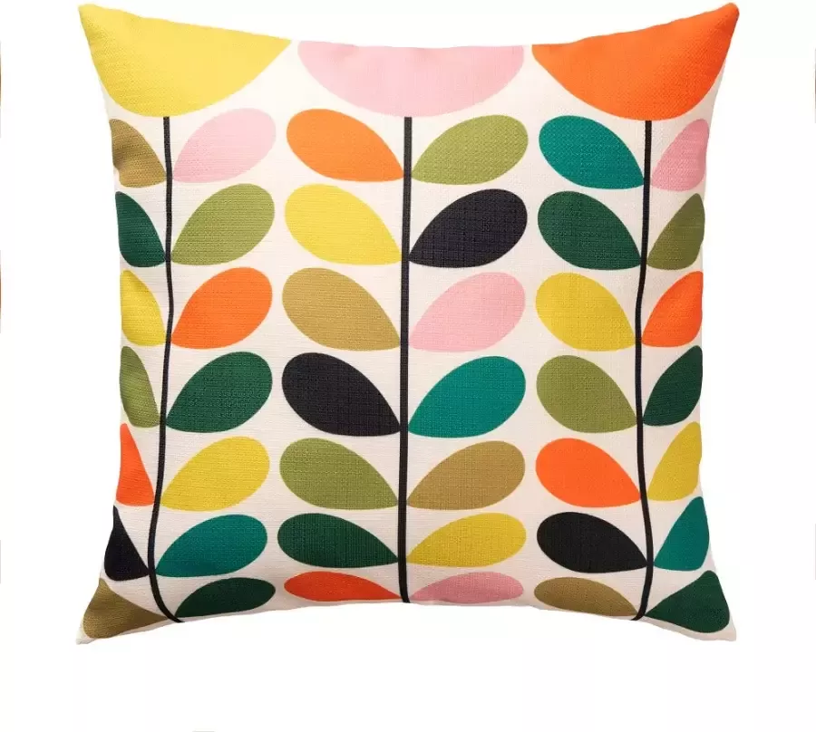 Orla Kiely Kussen Happy Stem Outdoor 65x65 cm