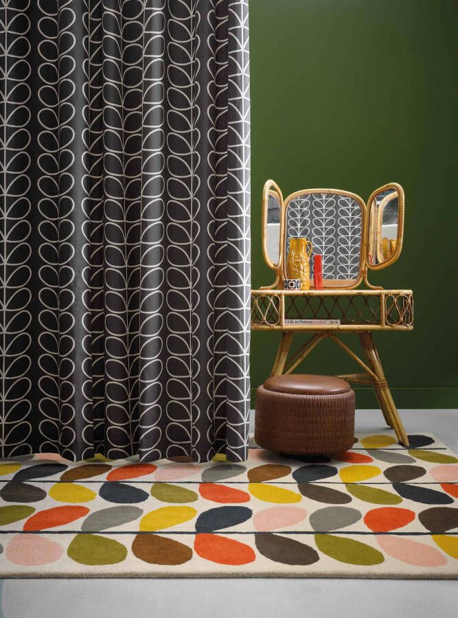 Orla Kiely Multi Stem 59505 Vloerkleed 160x230 Rechthoek Laagpolig Tapijt Modern Meerkleurig - Foto 1