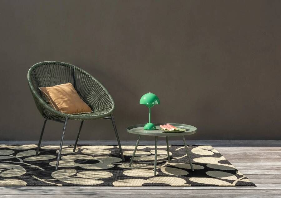 Orla Kiely Vloerkleed Stem Sprig-Monochrome Outdoor