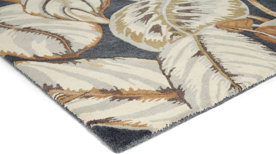 Sanderson Calathea Charcoal 50805 Vloerkleed 250x350 Rechthoek Laagpolig Tapijt Landelijk Meerkleurig - Foto 2
