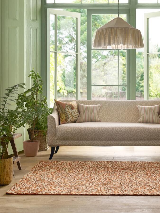 Sanderson Buitenkleed Truffle Sandstone 446003 Vloerkleed