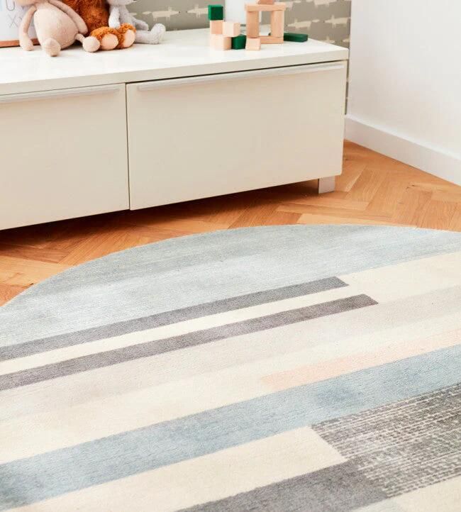 Scion Vloerkleed Parwa Round Dusky Hues (outlet) 150 cm rond