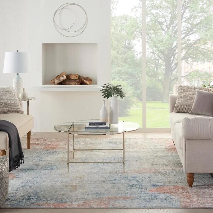 Vloerkledenwinkel Vloerkleed Nourison Quarry QUA10 (outlet) 160x230 cm