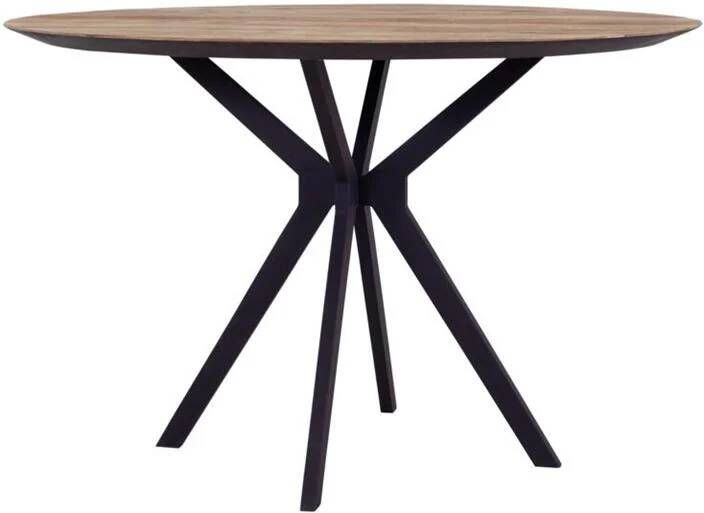 DTP Home Counter table Metropole round 90xØ140 cm recycled teakwood