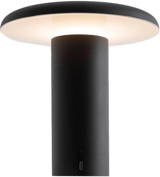 Artemide Takku tafellamp LED oplaadbaar painted black
