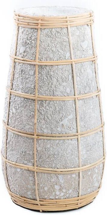 Bazar Bizar De Cutie Vaas Betongrijs Naturel L