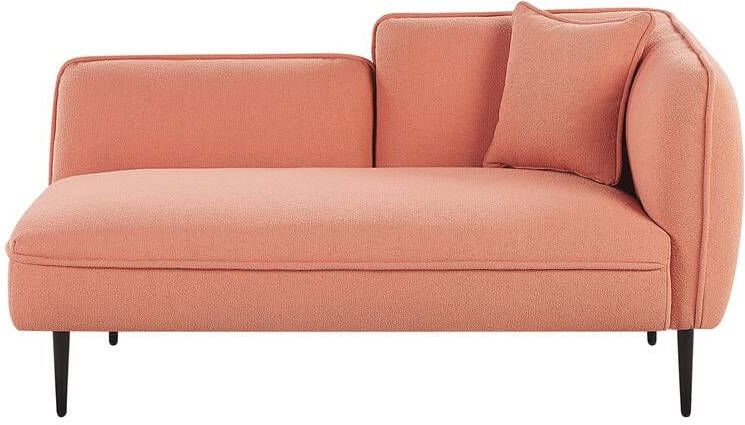 Beliani CHEVANNES Chaise longue Roze Polyester