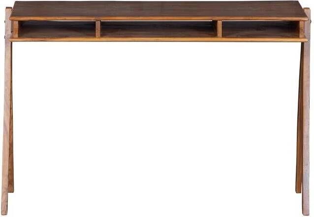 WOOOD Compartment Bureau Acaciahout Bruin 78x120x50 cm - Foto 5