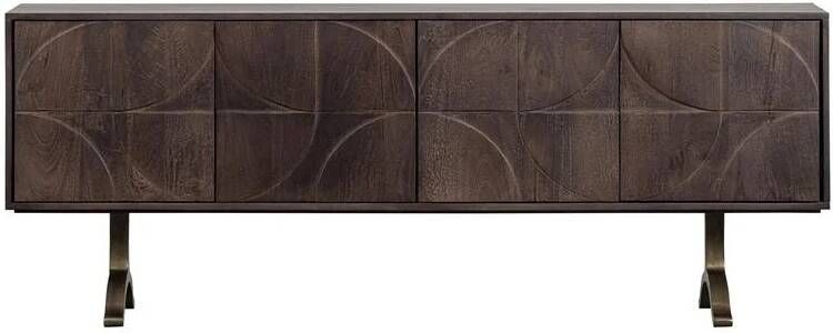 BePureHome Draw Dressoir Mangohout Walnoot 70x180x40 - Foto 5