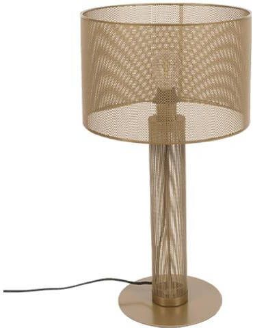 Bold Monkey SWEET MESH TABLE LAMP GOLD