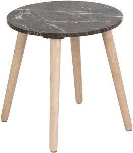 By fonQ Ease Bijzettafel Ø 40 cm Bruin
