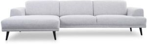 By fonQ Flair Chaise Longue Bank Links Lichtgrijs