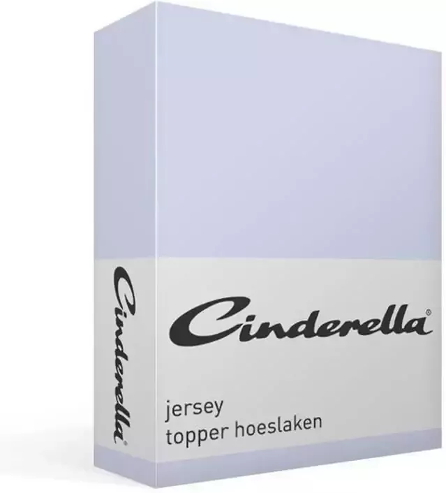 Cinderella Hoeslaken Jersey topmatras voor topper matrassen (1 stuk)