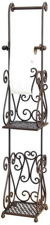 Clayre & Eef WC Rol houder 97 cm Bruin Ijzer Rechthoek - Foto 1