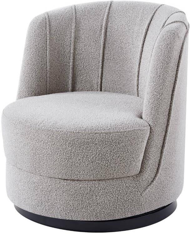 DS4U Fenna draaifauteuil bouclé beige