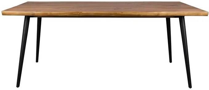 Dutchbone Alagon Eettafel 220X90 cm Hout Bruin} - Foto 5