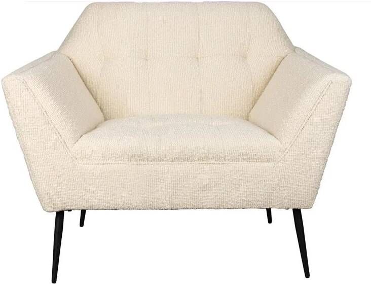 Dutchbone Kate Lounge Chair Bouclé Beige - Foto 2
