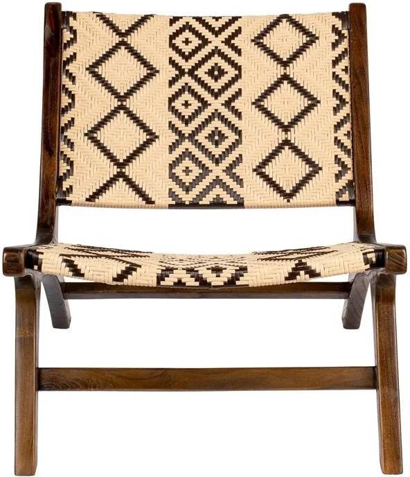 Dutchbone Fauteuil Landa Mahoniehout - Foto 3
