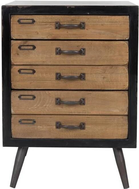 Dutchbone Ladenkast Sol 63 x 46cm Hout - Foto 3