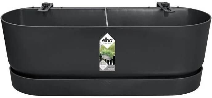 Elho Greenville Easy Balcony Zwart