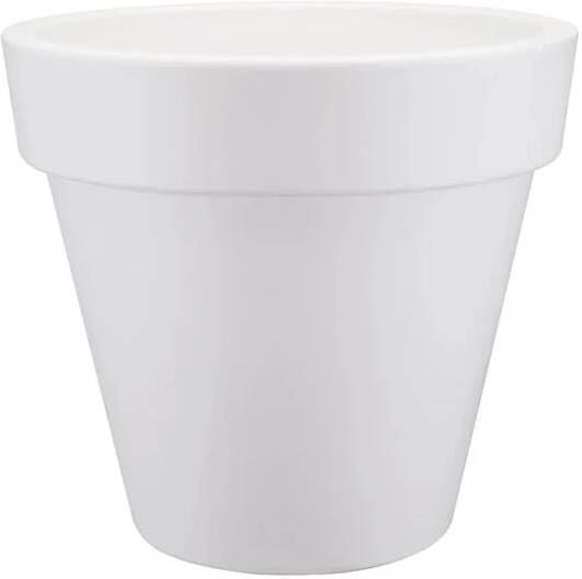 Elho Pure Round Bloempot Ø 50 cm Wit