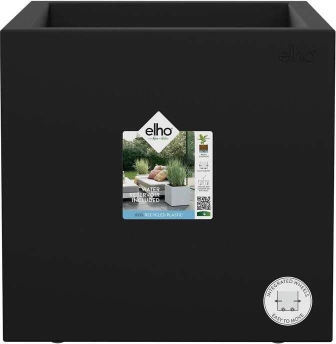 Elho Vivo Next Plantenbak B 30 cm Zwart